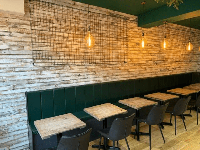 Whitewashed Reclaimed Wood Cladding - WoodCladding.co.uk
