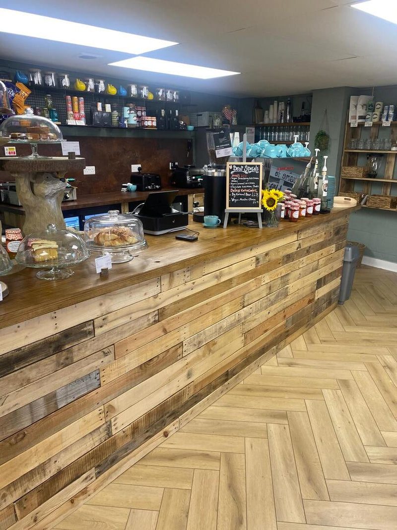 Natural Mixed Tone Reclaimed Wood Cladding - WoodCladding.co.uk